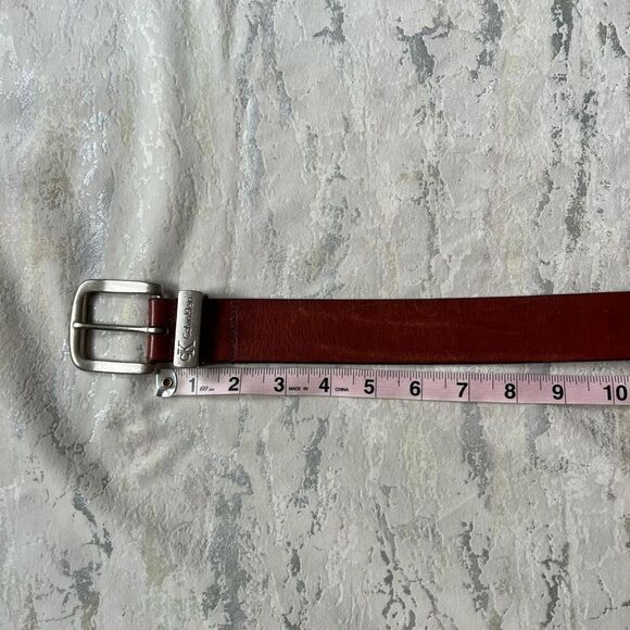Calvin Klein Italian Saddle leather belt - Picture 6 of 7